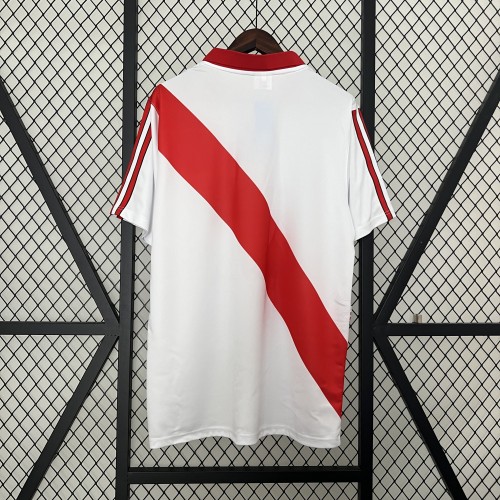 Retro Jersey 1998-1999 River Plate Home Soccer Jersey Vintage Football Shirt