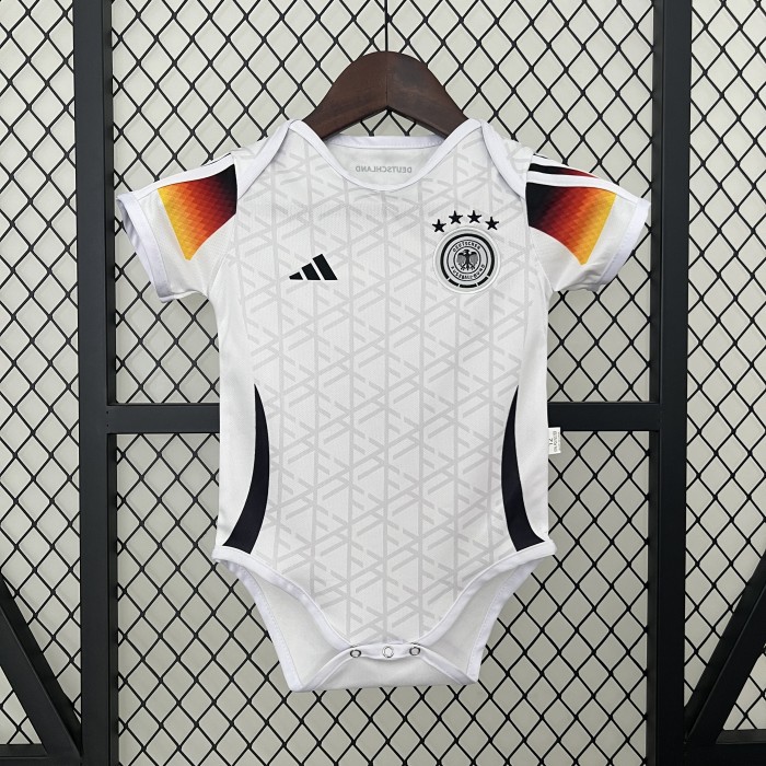 Baby Cloth Germany 2024 Home Soccer Jersey Baby Onesies