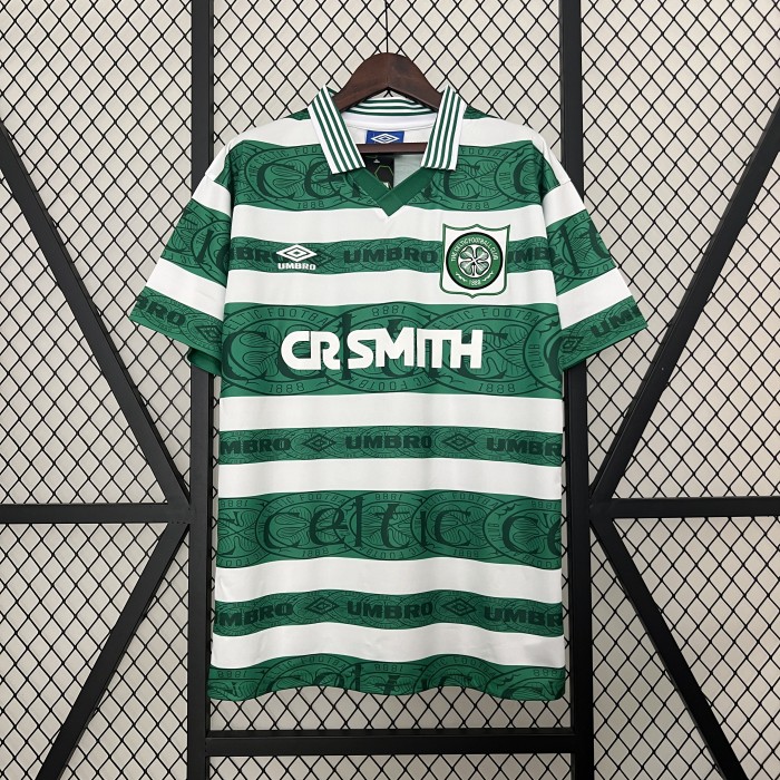 Retro Jersey 1995-1997 Celtic Home Soccer Jersey Celtics Vintage Football Shirt