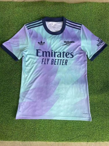 Fan Version Arsenal 2024-2025 Third Away Soccer Jersey Football Shirt