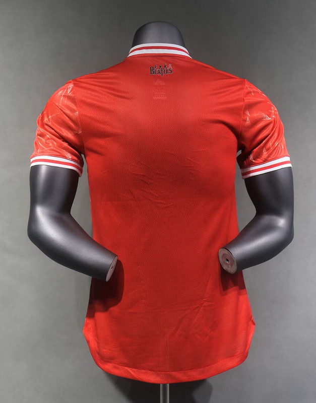 Player Version 2024-2025 Liverpool Beatles Red Special Edition Soccer Jersey