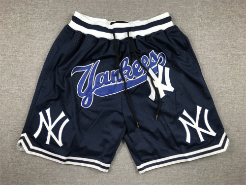 New York Yankees Dark Blue Shorts