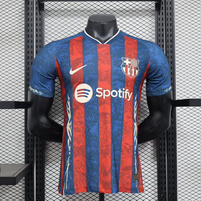 Barca Camisetas de Futbol Player Version 2024-2025 Barcelona Limited Edition Soccer Jersey