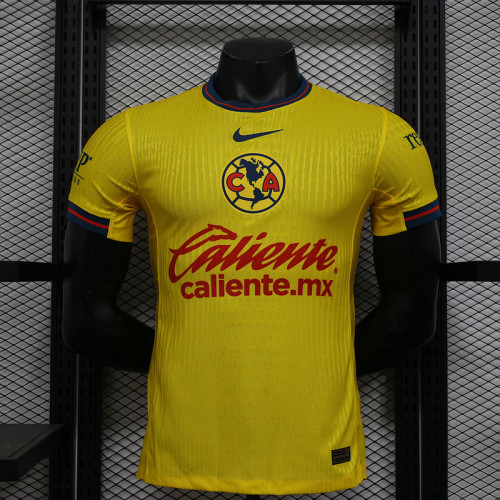 Player Version 2024-2025 Club America Aguilas Home Soccer Jersey Football Shirt