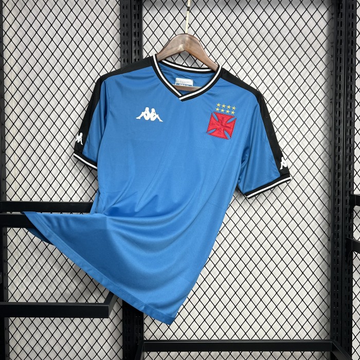 Fan Version 2024-2025 Vasco Da Gama Blue Soccer Training Jersey