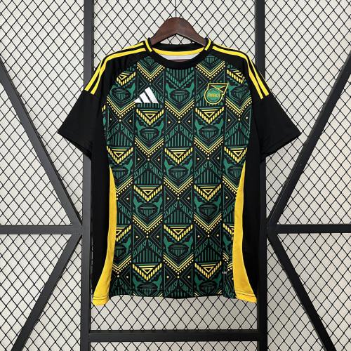 Fan Version 2024 Jamaica Away Soccer Jersey Football Shirt