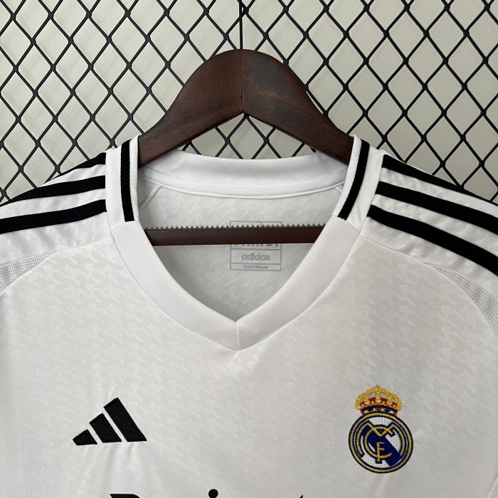 Women 2024-2025 Real Madrid Home Soccer Jersey Girl Football Shirt