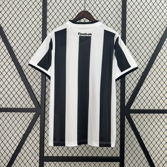 with Front Sponor Logo Fan Version 2024-2025 Botafogo Home Soccer Jersey Football Shirt