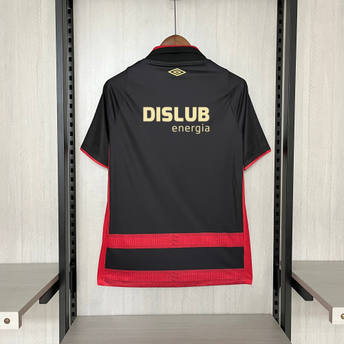 with All Sponor Logos Fan Version 2024-2025 Recife Home Soccer Jersey Football Shirt