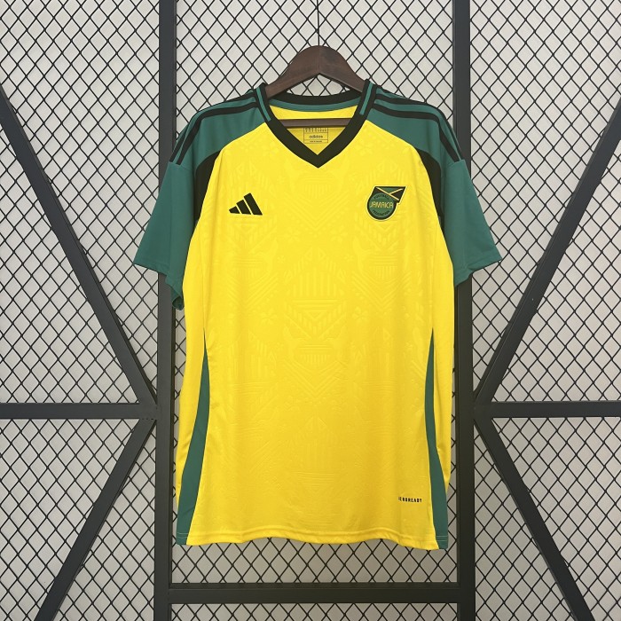 Fan Version 2024 Jamaica Home Soccer Jersey Football Shirt