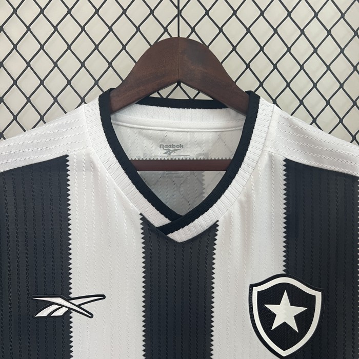 Fan Version 2024-2025 Botafogo Home Soccer Jersey Football Shirt