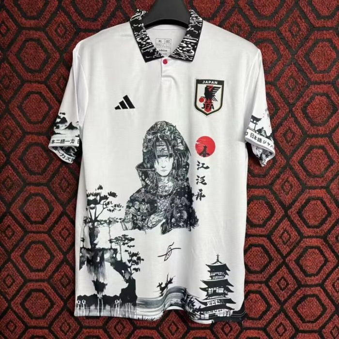 Fan Version Japan 2024 Comic White Soccer Jersey Football Shirt