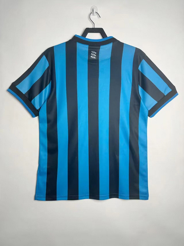 Retro Jersey 1996-1997 Birmingham City Third Away Black/Blue Soccer Jersey Vintage Football Shirt