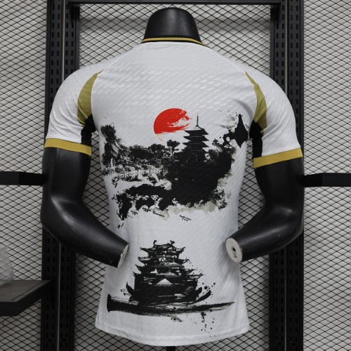 Player Version Japan 2024 White/Black Special Edition Soccer Jersey Football Shirt