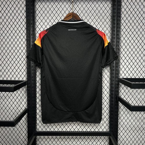 Fan Version 2024 Germany Black Soccer Jersey Football Shirt