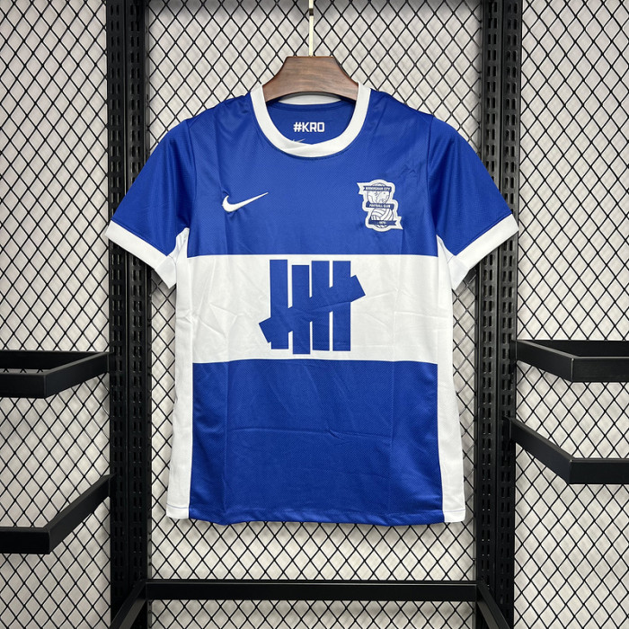 Fans Version 2024-2025 Birmingham City Home Soccer Jersey Football Shirt