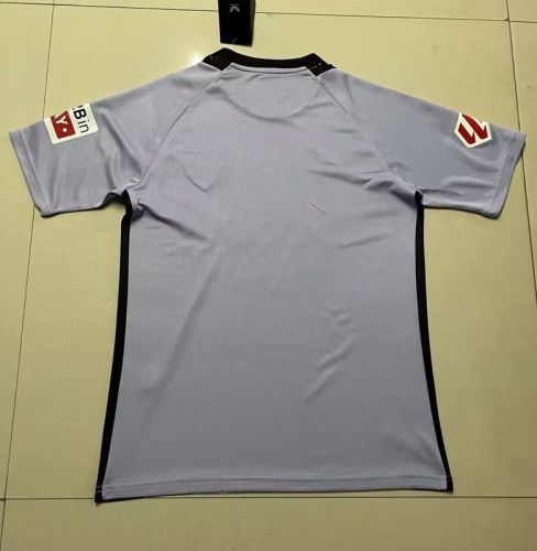 with LALIGA Patch Fan Version 2024-2025 Athletic Bilbao Third Away Grey Soccer Jersey Football Shirt