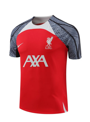 Fan Version 2024-2025 Liverpool Red Soccer Training Jersey Football Pre-match Shirt