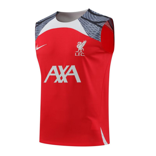 Fan Version 2024-2025 Liverpool Red Soccer Training Vest