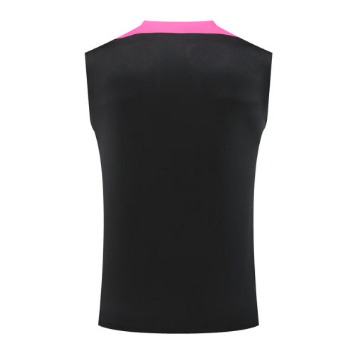 Fan Version 2024-2025 Chelsea Black/Pink Soccer Training Vest