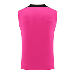 Fan Version 2024-2025 Chelsea Pink/Black Soccer Training Vest