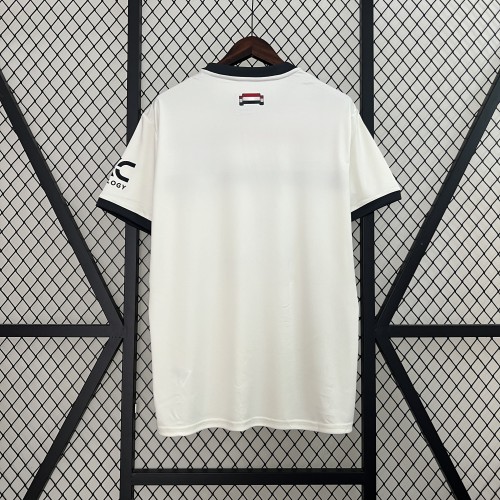 Fan Version 2024-2025 Manchester United Third Away White Soccer Jersey Man United Football Shirt
