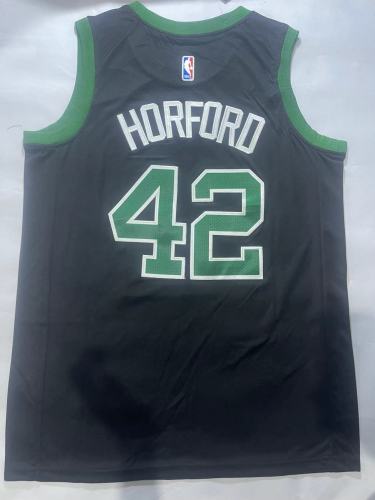Boston Celtics HORFORD 42 Black NBA Jersey Basketball Shirt