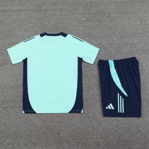 Adult Uniform 2024-2025 Arsenal Green Soccer Training Jersey Shorts