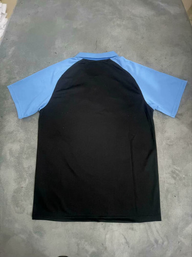 2024 Manchester City Black/Blue Soccer Polo Football Shirt