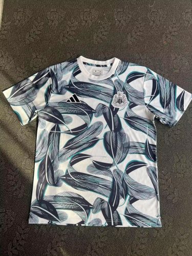 Fan Version 2024-2025 Newcastle United Soccer Training Jersey Football Pre-match Shirt