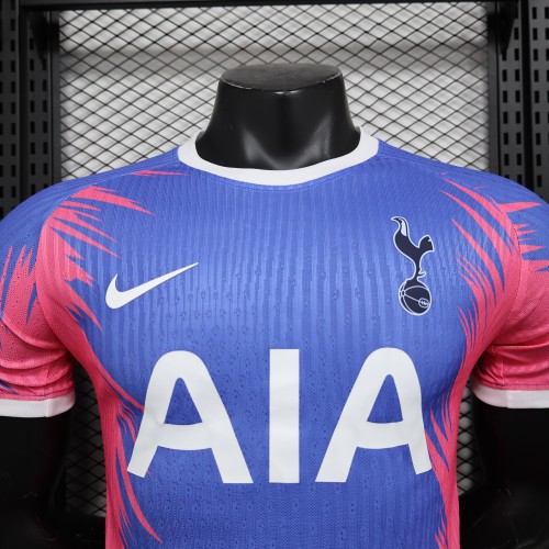 Spurs Shirt Player Version 2024-2025 Tottenham Hotspur Purple/Pink Special Edition Soccer Jersey