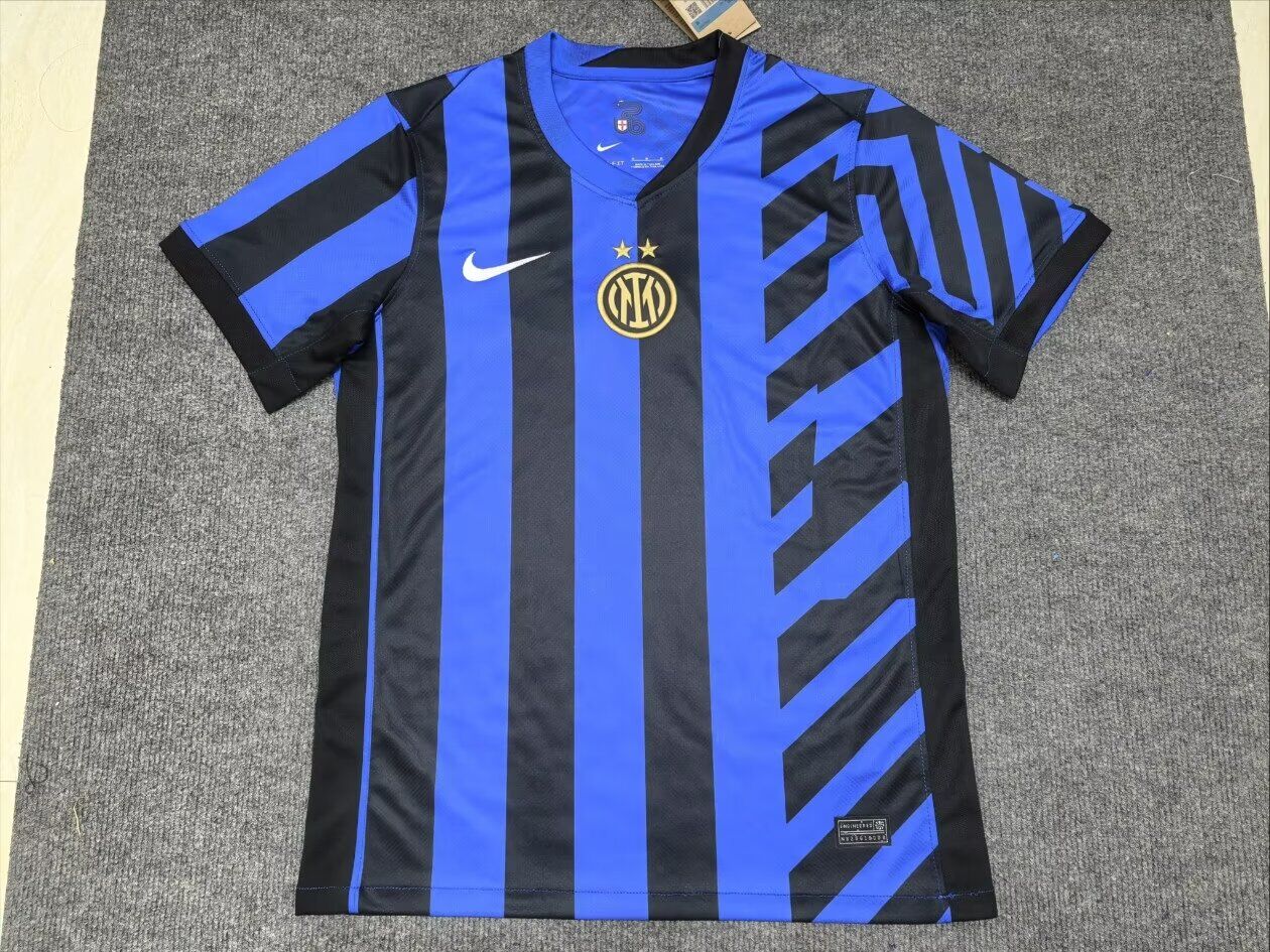 Retro Jersey 2009-2010 Inter Home UCL Final Version Soccer Jersey