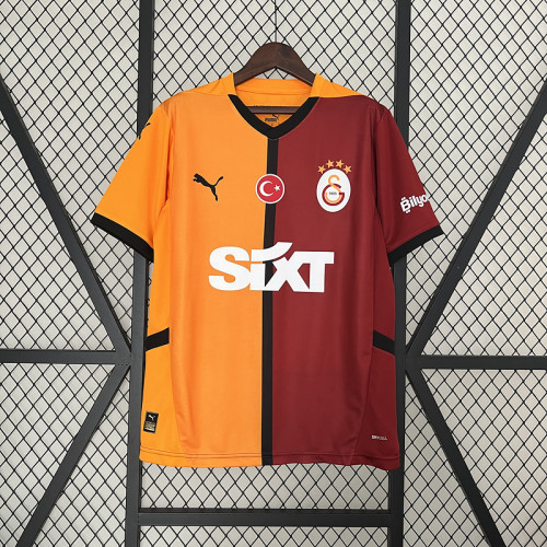 Fan Version 2024-2025 Galatasaray Home Soccer Jersey Football Shirt