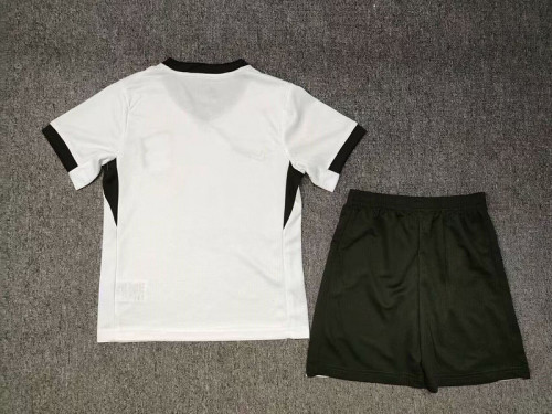 Youth Uniform Kids Kit Birmingham 2024-2025 Away White Soccer Jersey Shorts Child Football Set