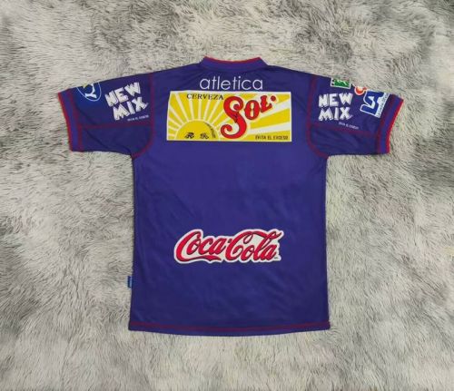 Retro Shirt 2002-2003 Chivas Third Away Purple Vintage Soccer Jersey Football Shirt