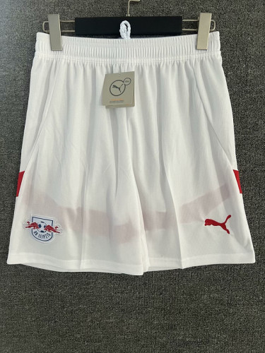 Fan Version RB Leipzig 2024-2025 Home Soccer Shorts Football Shorts