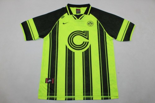 Retro Jersey 1995-1997 Borussia Dortmund Home Soccer Jersey Vintage Football Shirt