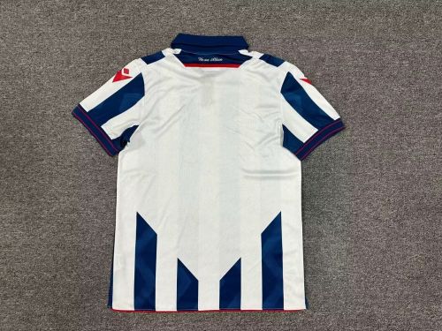Fans Version 2024-2025 West Bromwich Albion Home Soccer Jersey Football Shirt