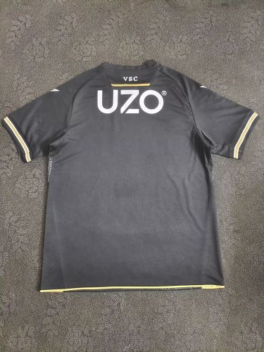 Fan Version 2024-2025 Vitória Away Black Soccer Jersey Football Shirt