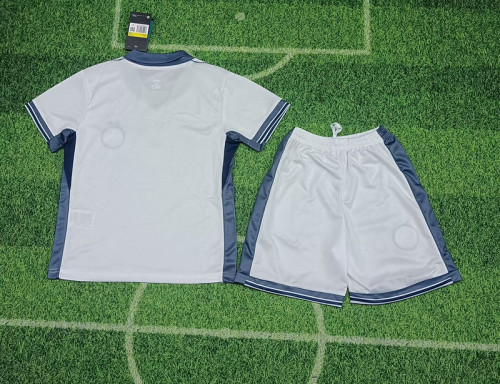 with Scudetto Patch Youth Uniform Kids Kit 2024-2025 Inter Milan Home Soccer Jersey Shorts Child Football Set