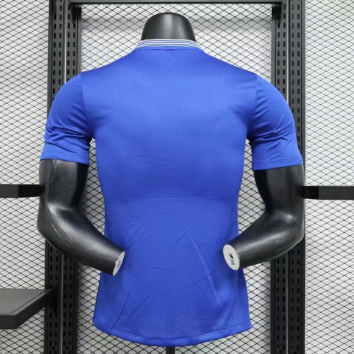 Player Version 2024-2025 Everton Home Soccer Jersey Football Shirt