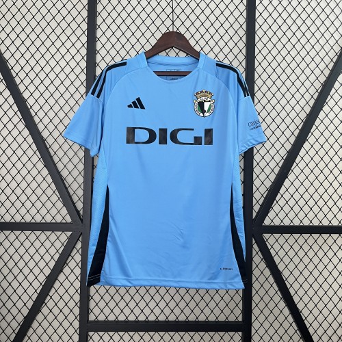 Fans Version 2024-2025 Burgos Third Away Blue Soccer Jersey Football Shirt