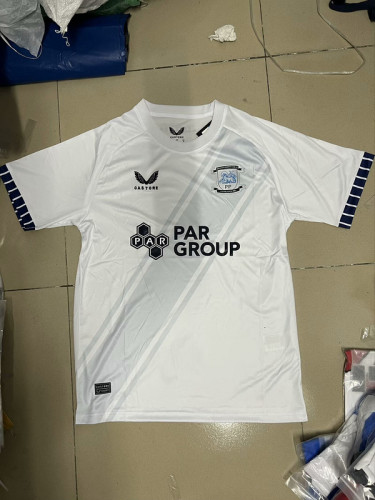 Fan Version 2024-2025 Preston North End Home Soccer Jersey Football Shirt