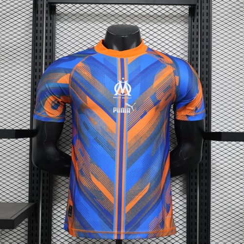 Player Version 2024-2025 Olympique de Marseille Third Away Soccer Jersey Football Shirt
