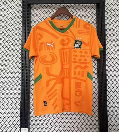 Fan Version Ivory Coast Football Shirt 2025 Côte d'Ivoire Home Soccer Jersey