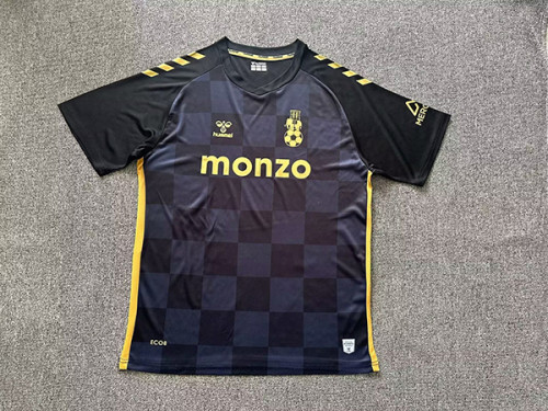 Fans Version 2024-2025 Coventry City Third Away Black Soccer Jersey Football Shirt