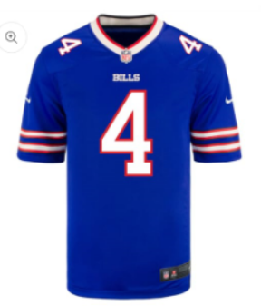 2024 Buffalo Bills 4 COOK Blue NFL Jersey