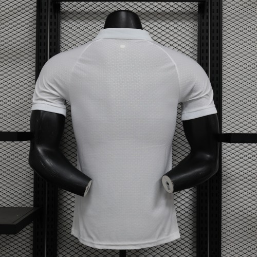 Player Version 2024-2025 Olympique de Marseille White 125th Version Soccer Jersey Football Shirt