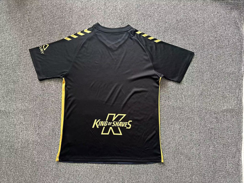 Fans Version 2024-2025 Coventry City Third Away Black Soccer Jersey Football Shirt