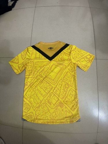 Fan Version 2024-2025 Gremio Third Away Yellow Soccer Jersey Football Shirt